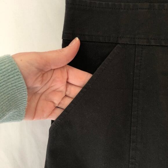 Theory Black Sleeveless Sheath Dress Womens 2 Mini Classic Preppy Office - Picture 8 of 10